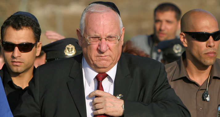 Tritt am 24. Juli die Nachfolge von Staatspräsident Schimon Peres an: Reuven Rivlin