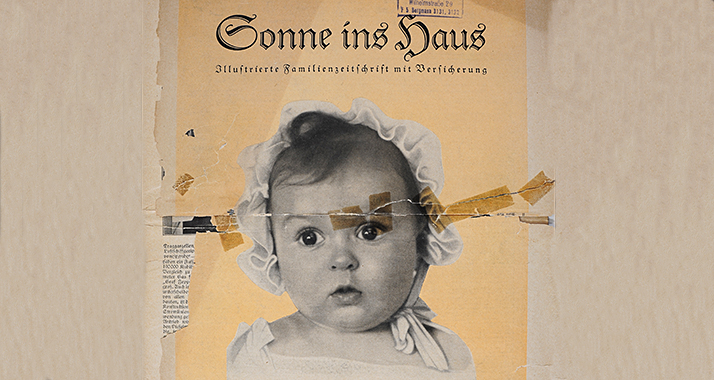 Das "typisch arische" Baby auf der Nazi-Zeitschrift ist in Wirklichkeit jüdisch.