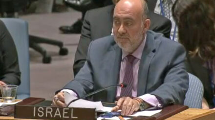 Prosor verdeutlichte im Sicherheitsrat, was der Raketenbeschuss in Israel bedeutet.