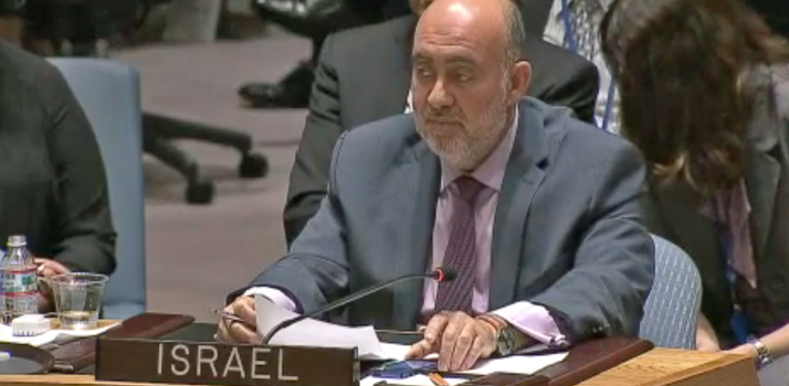 Prosor verdeutlichte im Sicherheitsrat, was der Raketenbeschuss in Israel bedeutet.