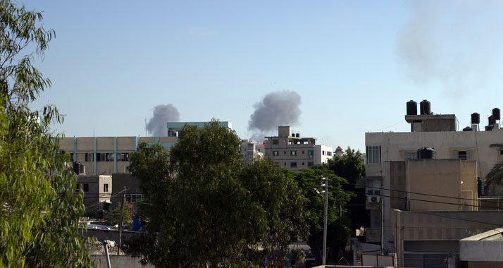 Bei den israelischen Luftangriffen – hier in Ansar – sterben deutlich mehr Männer als Frauen.