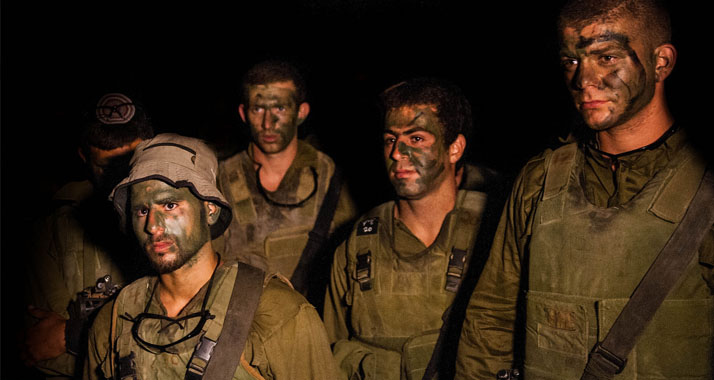 Israelische Soldaten bereiten sich auf die Bodenoffensive im Gazastreifen vor.