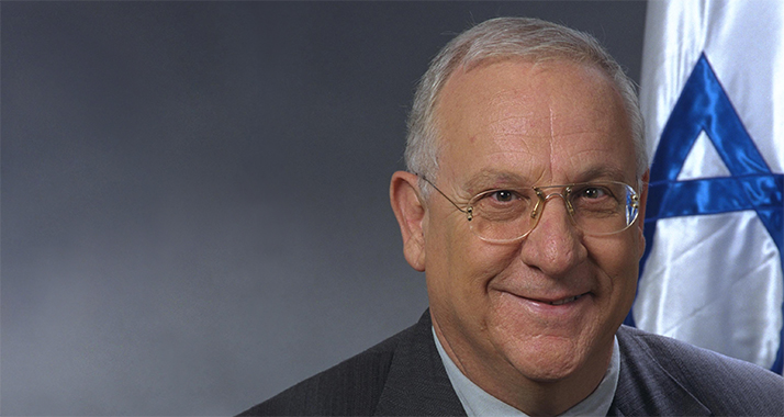 Verteidigte bei seiner Vereidigung die Operation "Starker Fels": Israels neuer Staatspräsident Rivlin