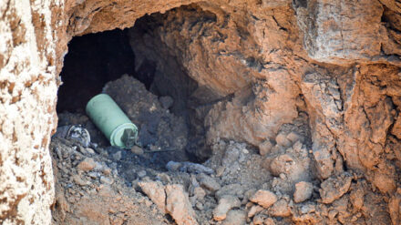 Die Entführer kamen Armeeangaben zufolge aus einem Tunnel im Gazastreifen. (Archivbild)