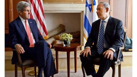 Abhören von Verbündeten: Kerry (l.) und Israels Premier Netanjahu (Archivbild)
