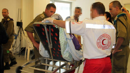 Das israelische Feldkrankenhaus am Eres-Grenzübergang: Nur wenige Palästinenser haben diese Hilfe bisher in Anspruch genommen