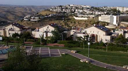 Die Stadt Ma'aleh Adumim ist die drittgrößte Siedlung im Westjordanland.