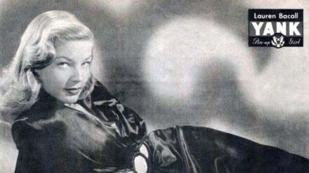 Lauren Bacall (1924-2014) im Jahr 1944 zu Beginn ihrer Filmkarriere.