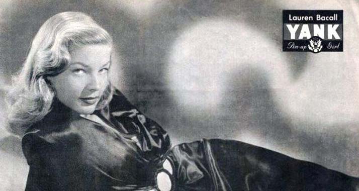 Lauren Bacall (1924-2014) im Jahr 1944 zu Beginn ihrer Filmkarriere.