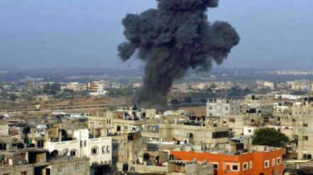 Israelischer Luftangriff auf Gaza - in der Nacht zum Mittwoch zielte die Luftwaffe auf das Haus von Mohammed Deif. (Archivbild)