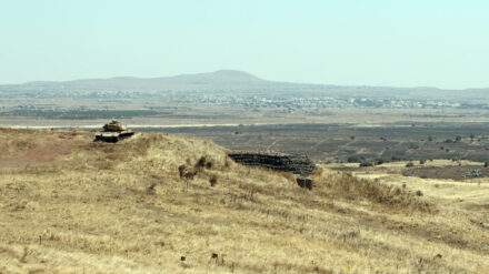 Nahe der umkämpften Stadt Kuneitra hat die israelische Luftwaffe eine Drohne abgeschossen.