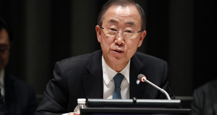 Kritik an Aneignung von Land: UN-Generalsekretär Ban fordert Israel auf, den Schritt rückgängig zu machen.