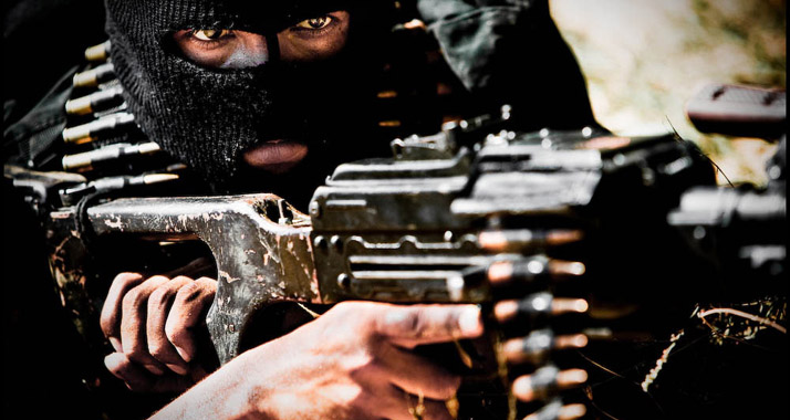 Schussbereiter Kämpfer: Mit der militärischen Leistung der Hamas sind 94 Prozent der Palästineser zufrieden (Archivbild)