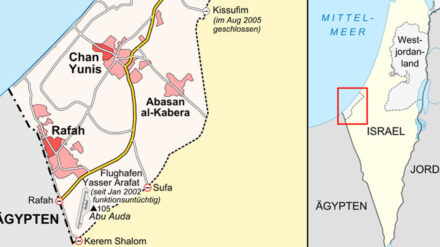Laut Medienberichten würde Ägypten den Palästinensern einen Teil der Sinai-Halbinsel überlassen, um das Gebiet des Gazastreifens zu vergrößern.