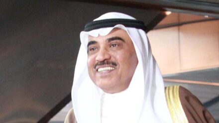 Kuwaits Außenminister Al-Sabah bemüht sich um gute diplomatische Beziehungen zu den Palästinensern.