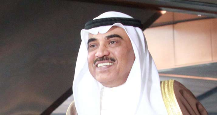 Kuwaits Außenminister Al-Sabah bemüht sich um gute diplomatische Beziehungen zu den Palästinensern.