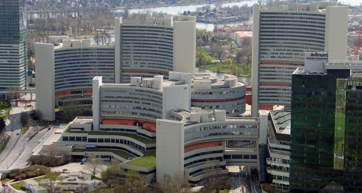 Austragungsort der IAEA-Generalversammlung: Das Hauptgebäude der Behörde in Wien