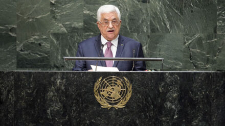 Beschuldigt Israel des "Völkermordes" in Gaza: Mahmud Abbas am Freitag vor der UN-Vollversammlung
