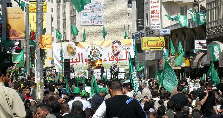 Die Beliebtheit der Hamas in der Bevölkerung von Westjordanland und Gazastreifen nimmt ab.