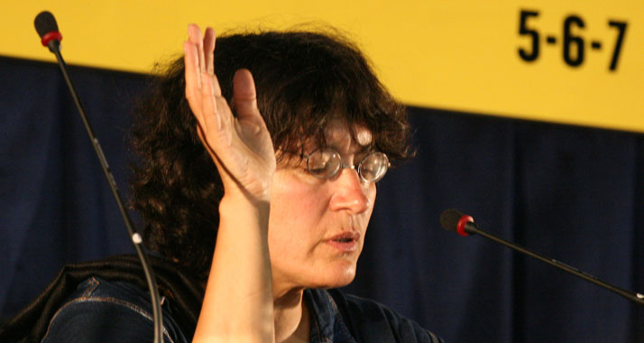 Wurde von Palästinensern ausgeschlossen und zeigt Verständnis dafür: „Ha'aretz“-Journalistin Amira Hass.