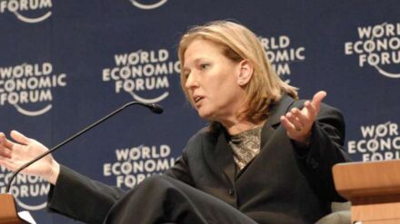 Plant ein Bündnis gegen die eigenen Koalitionspartner: Justizministerin Livni.