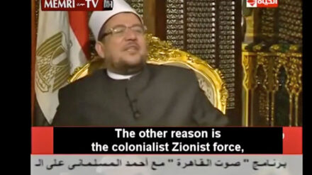 Macht "Zionisten" für Homosexualität in seinem Land mitverantwortlich: Ägyptens Religionsminister Mohammad Gomaa