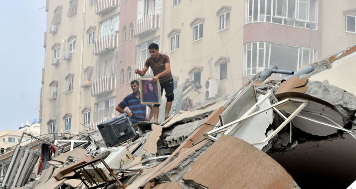Verschiedene Hindernisse erschweren den Wiederaufbau im Gazastreifen.