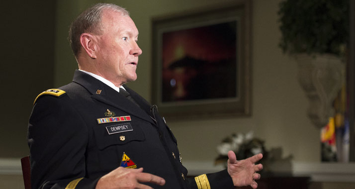 Sieht die israelische Armee als moralisches Vorbild an: Martin Dempsey