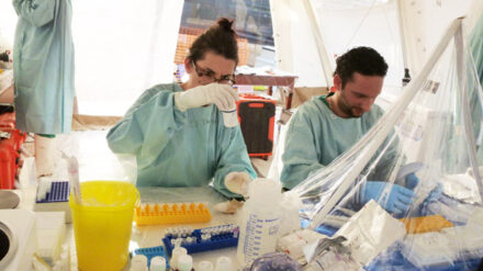 Die PA hat medizinische Ausrüstung erhalten, um Ebola-Viren zu identifizieren. (Symbolbild)