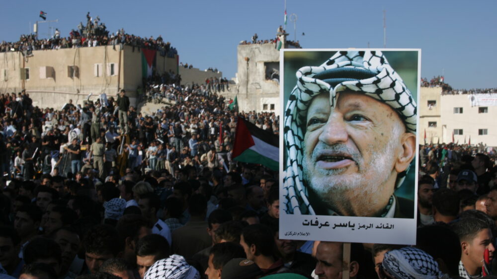 Das Gedenken an Jasser Arafat nutzte Mahmud Abbas dafür, einen palästinensischen Staat zu proklamieren. (Archivbild)