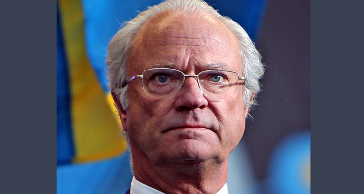 Hat Glückwünsche anlässlich des palästinensischen "Nationalfeiertages" übermittelt: Schwedens König Carl XVI. Gustaf