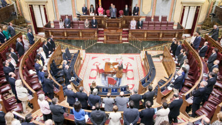 Gewährt dem „Staat Palästina“ seine Anerkennung: das Parlament in Madrid.