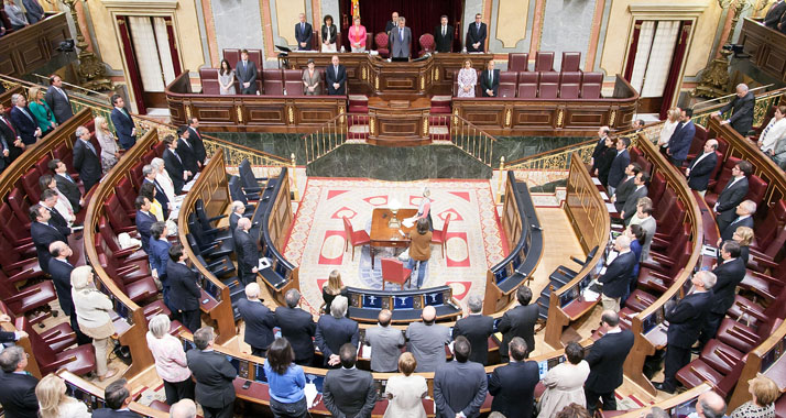 Gewährt dem „Staat Palästina“ seine Anerkennung: das Parlament in Madrid.