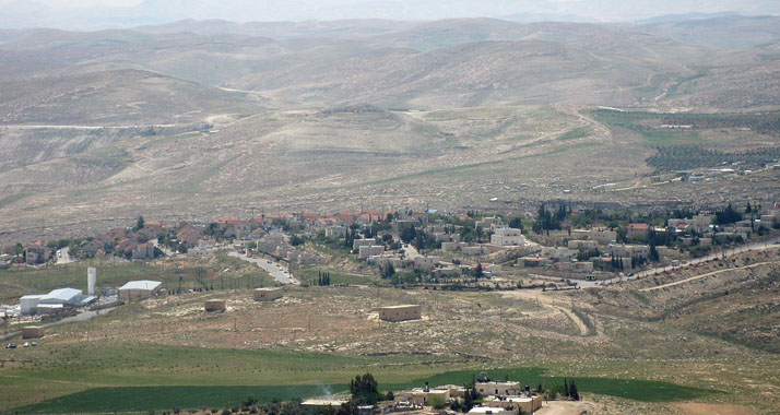 Die Ortschaft Nokdim in Judäa – hier lebt Israels Außenminister Lieberman.