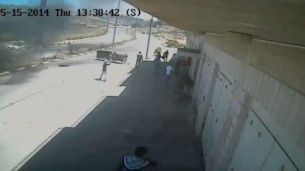 Das Video einer Überwachungskamera zeigt den Vorfall am 15. Mai.