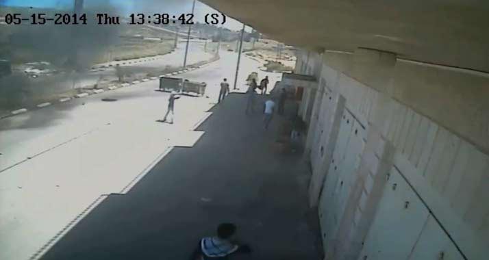 Das Video einer Überwachungskamera zeigt den Vorfall am 15. Mai.