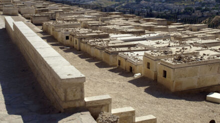 Auf dem Jerusalemer Ölberg befindet sich der größte jüdische Friedhof der Welt.
