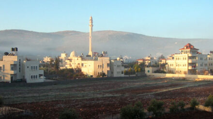 Der gewaltsame Protest ereignete sich in Turmusija nördlich von Ramallah.