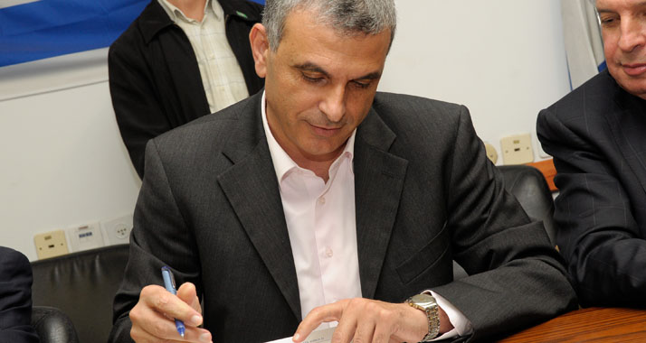 Mosche Kahlon – hier als Kommunikationsminister für den Likud – tritt mit einer neuen Partei bei den Wahlen an.