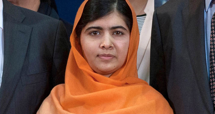 Die pakistanische Kinderaktivistin Malala Yousafzai gilt als jüngste Preisträgerin in der Geschichte des Nobelpreises.