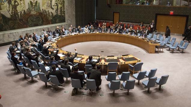 Der Sicherheitsrat prüft derzeit die Abstimmung über den palästinensischen Antrag zur Lösung des Nahost-Konfliktes.