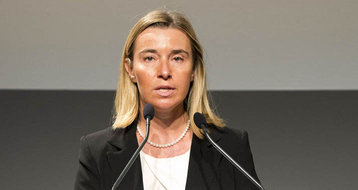Mogherini meint, die Welt könne von den Makkabäern lernen. (Archivbild)
