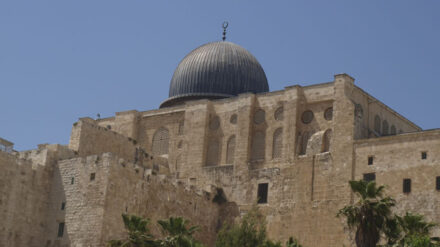 77 Prozent der Palästinenser glauben, Israel beabsichtige, die Al-Aksa-Moschee in Ostjerusalem zu zerstören.