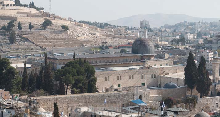Muslimische heilige Stätte: Die Al-Aksa-Moschee in Jerusalem