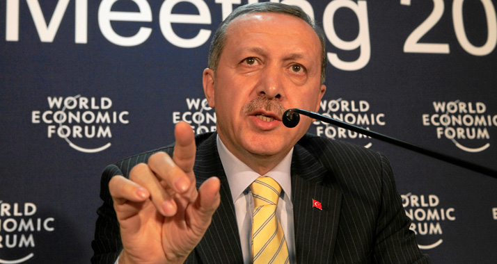 Der türkische Präsident, Recep Tayyip Erdogan, hat Netanjahu "Dreistigkeit" wegen der Teilnahme am Pariser Solidaritätsmarsch vorgeworfen. (Archivbild)