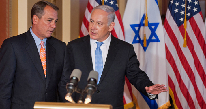 John Boehner und Benjamin Netanjahu 2011 in Washington