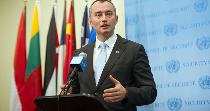 Informiert die UNO künftig über den Friedensprozess in Nahost: Nikolai Mladenov