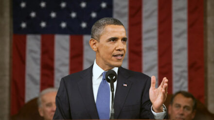 Wenig erfreut über Netanjahus geplanten Auftritt im Kongress: US-Präsident Obama.
