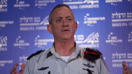 Lob zum Abschied: Gantz ist seit 2011 Generalstabschef und scheidet kommende Woche aus dem Amt.