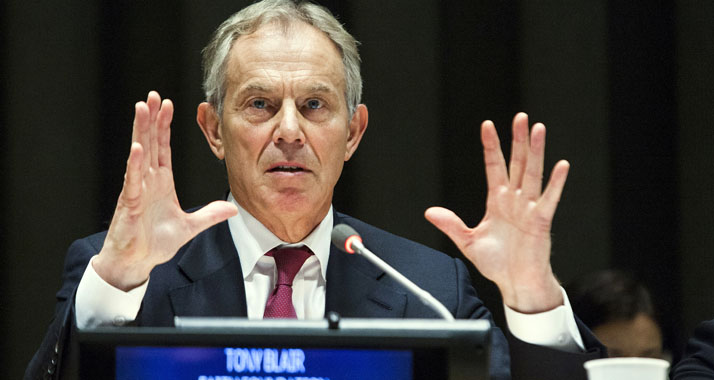 Hat nach fünf Jahren erstmals wieder den Gazastreifen besucht: Tony Blair